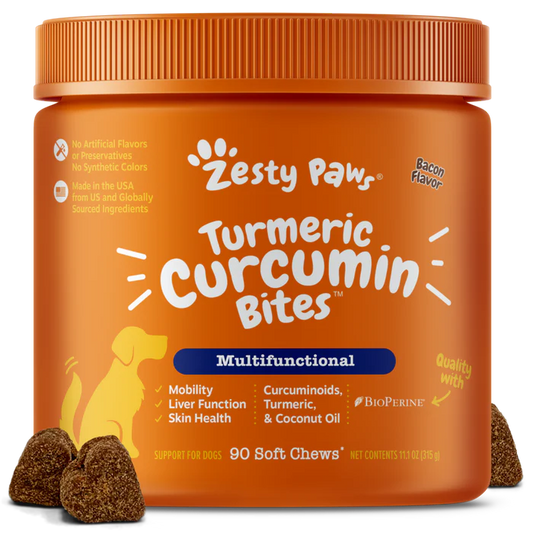 All-In-One Dog Wellness Chews Hip & Joint, Digestive & Skin Support Peanut Butter Flavor – 90 Chews